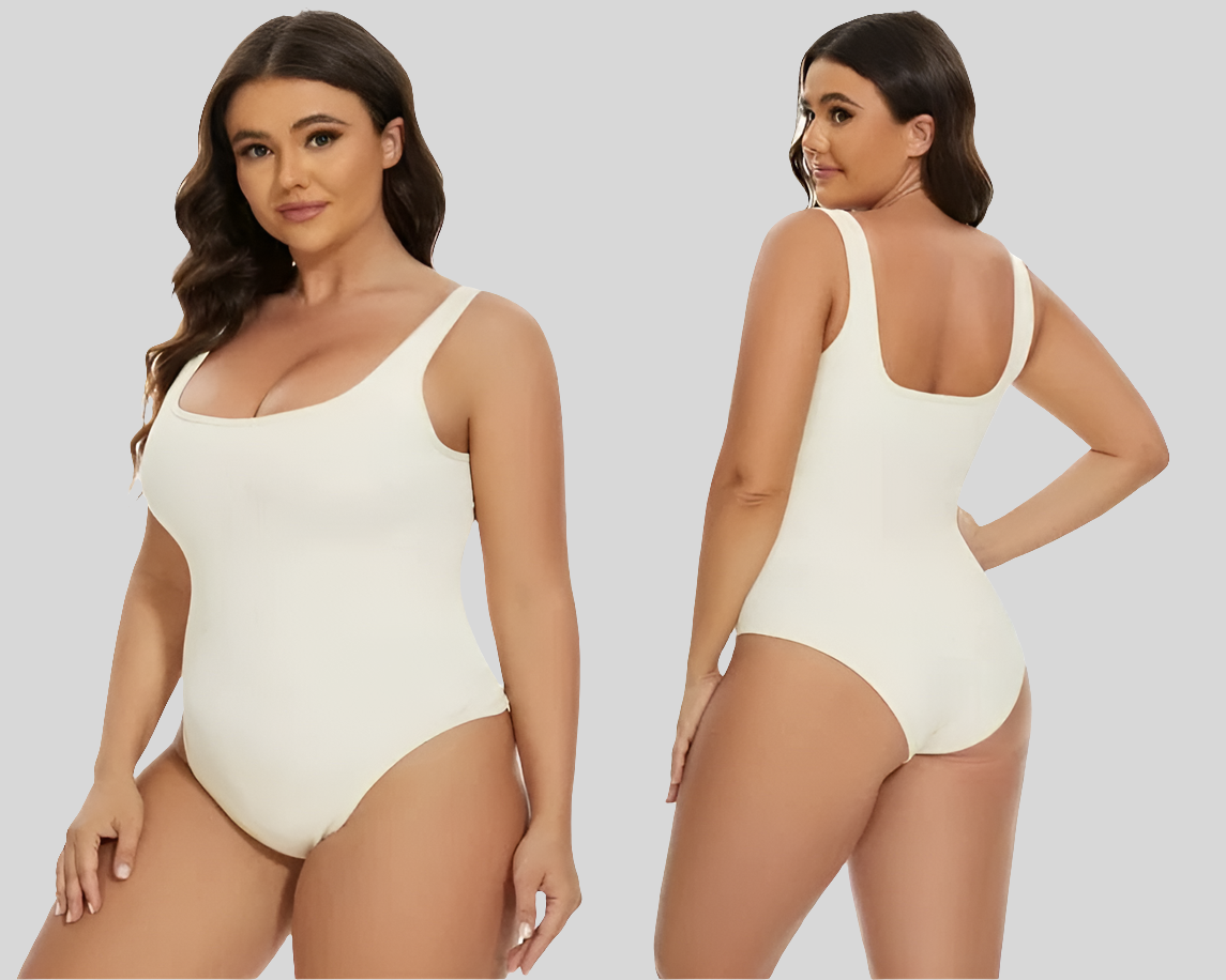 LIZBETH Tummy Jumpsuit Daily Shaper