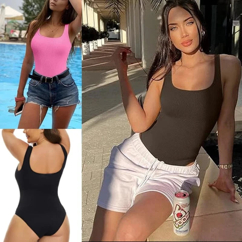 LIZBETH Tummy Jumpsuit Daily Shaper