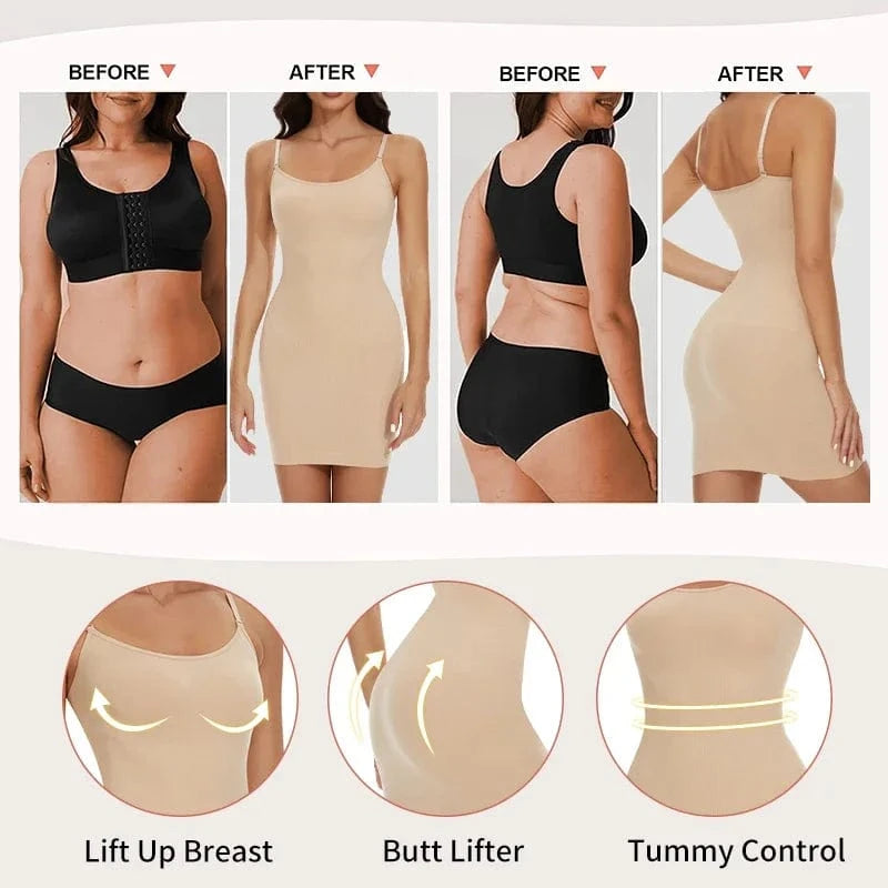 BARBARA Full Body Shaper Tummy Control dress