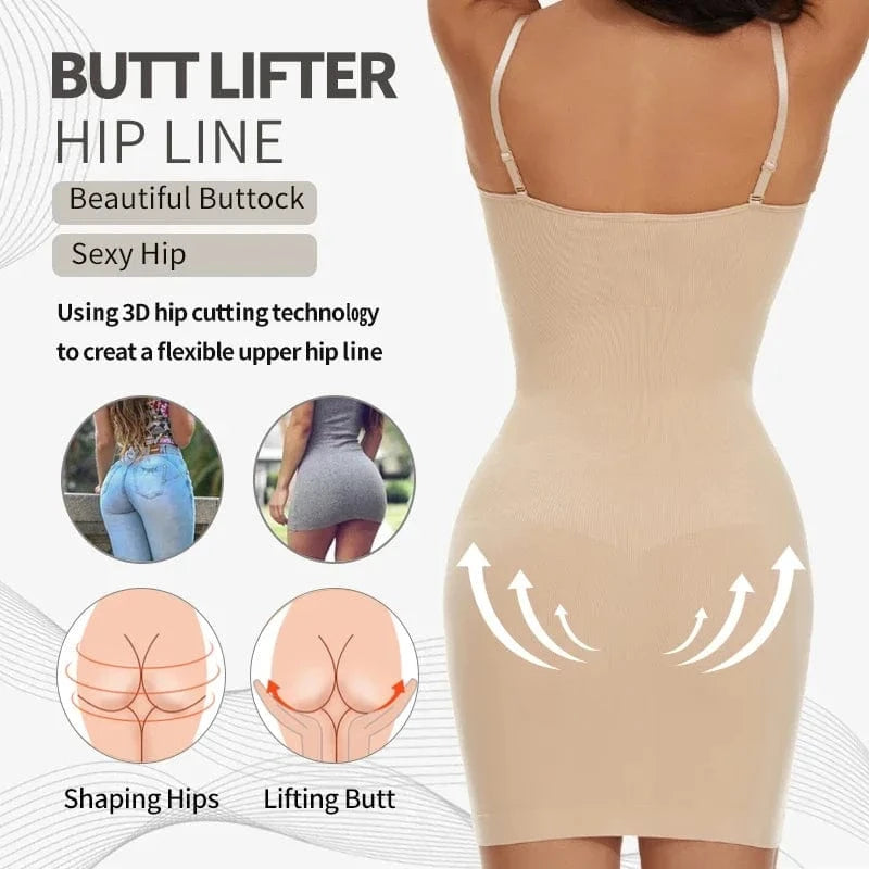 BARBARA Full Body Shaper Tummy Control dress