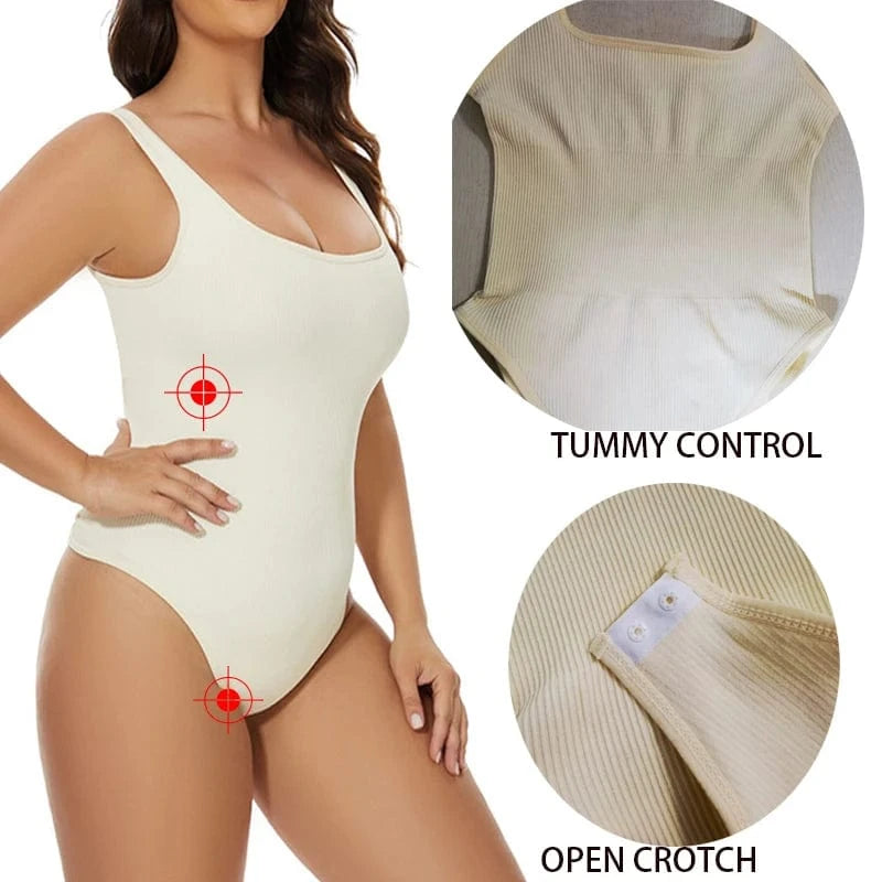 LIZBETH Tummy Jumpsuit Daily Shaper