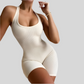 WONDA Backless High-Waist Jumpsuit Short